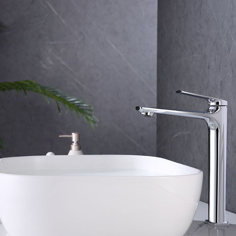 Avtoit | Modern faucet brass lever handles low arc sink bathroom faucet