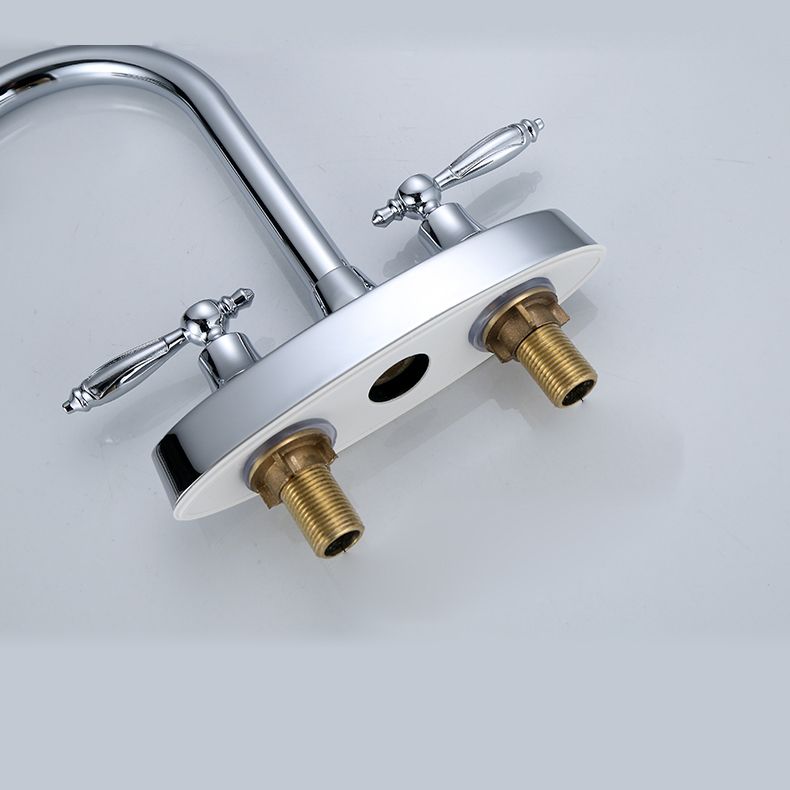 Avtoit | High arch conversion faucet two-handle brass sink faucet for the bathroom