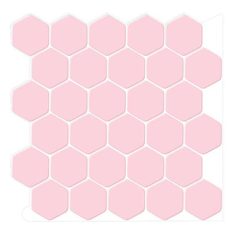 Avtoit | Self-adhesive tiles Solid Color Hexagonal Scratch-resistant Self-adhesive tiles