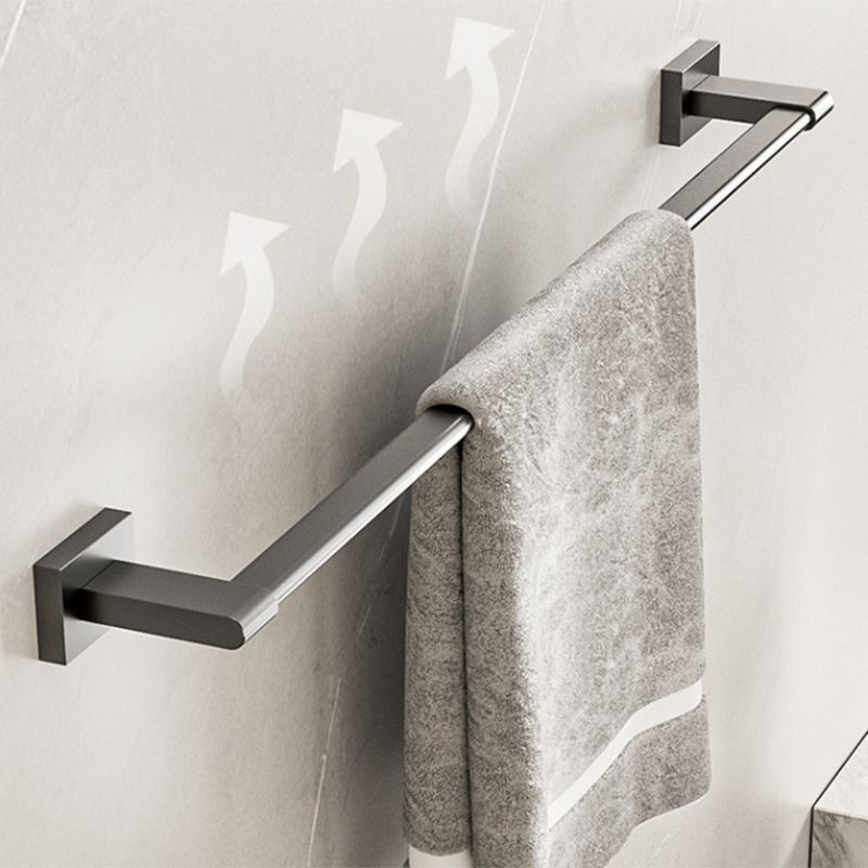 Avtoit | Modern bathroom accessory set Bathroom shelf Towel bar gray bathroom accessory set