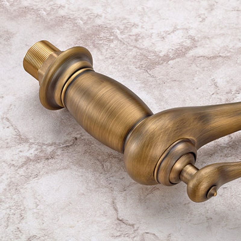 Avtoit | Vintage Classic Vessel Faucet Lever Handle Low Arc Vessel Sink Bathroom Faucet