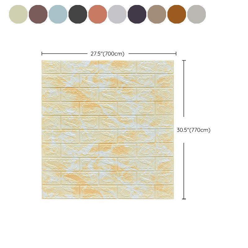 Avtoit | Farmhouse Wall Panel 3D Brick Bedroom and Living Room Wall Panels Set of 2