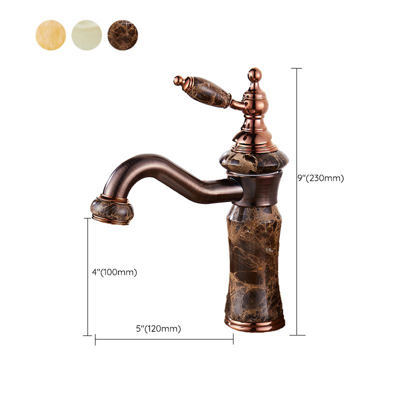 Avtoit | Luxury Ship Basin Faucet Lever Handle Round Ship Basin Bathroom Faucet