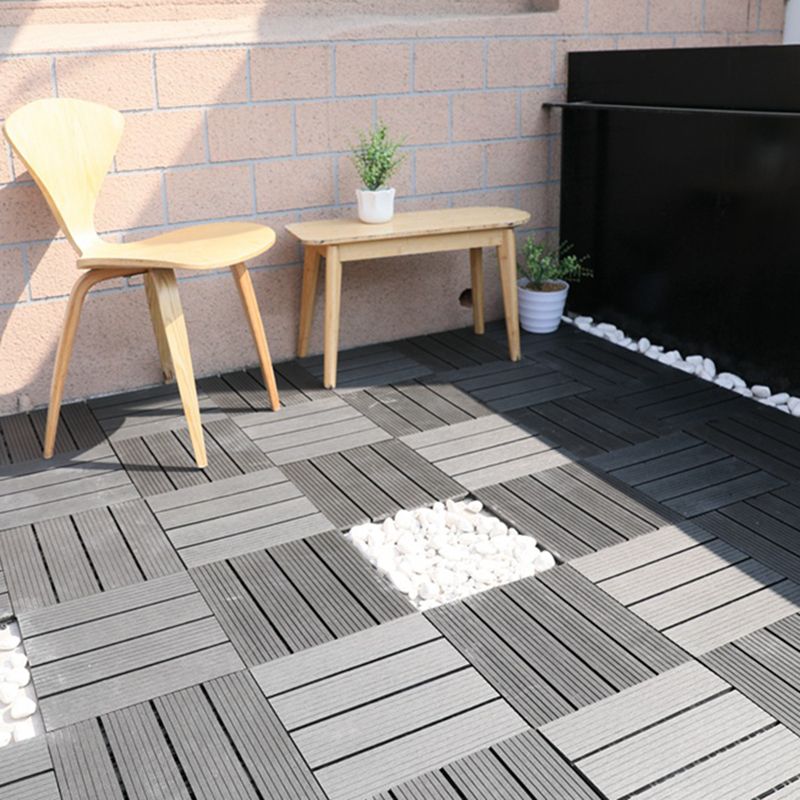 Avtoit | Striped Pattern Patio Tiles Laying Pattern Square Deck Board Outdoor Patio