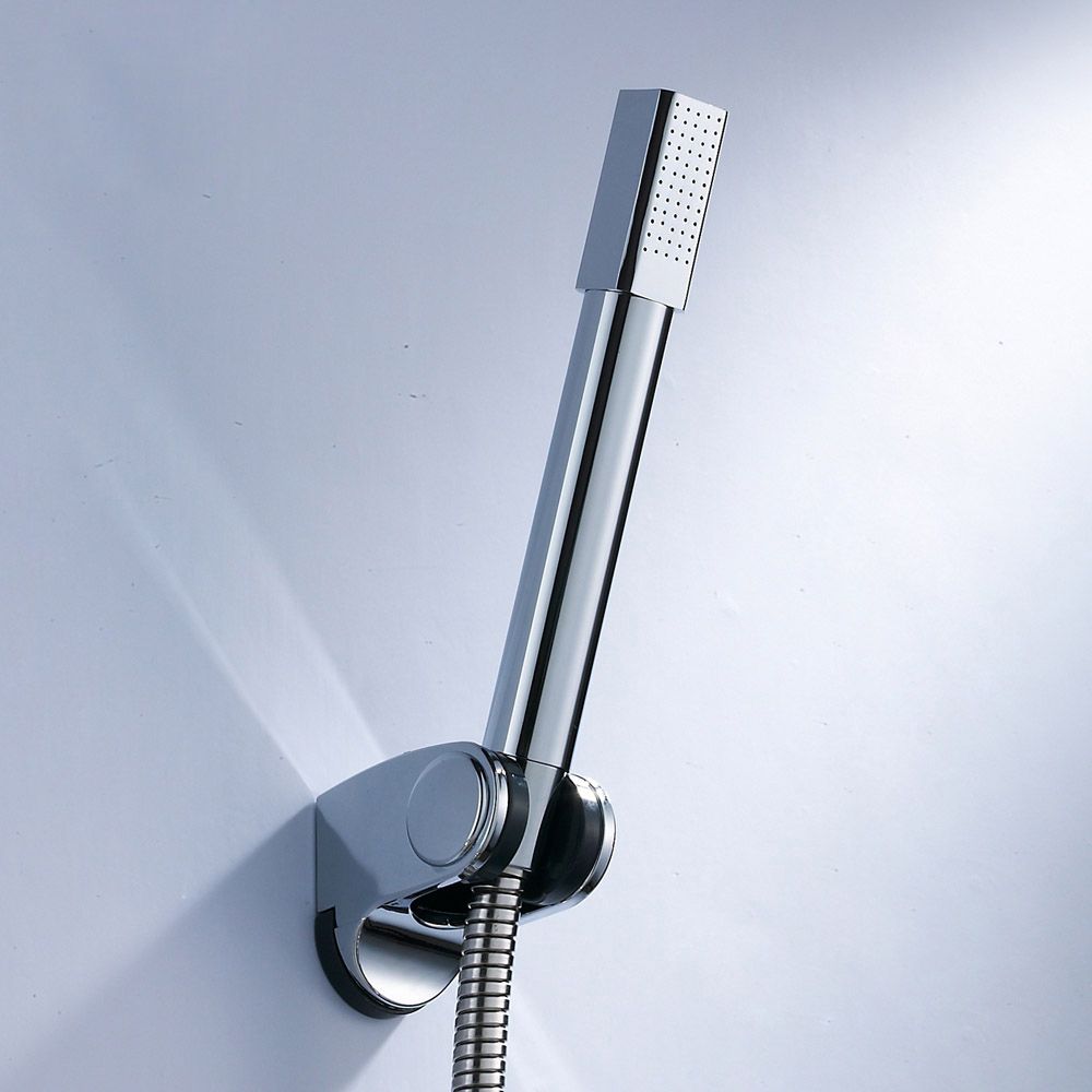 Avtoit | Simple Handheld Shower Head Square 304 Stainless Steel Shower Head