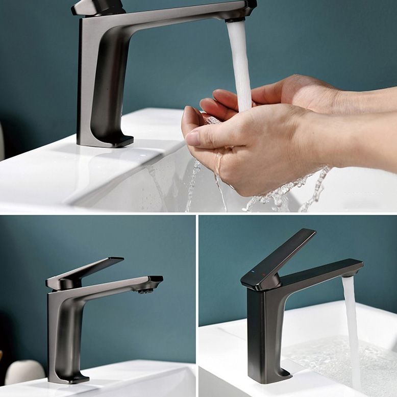 Avtoit | Glam Copper Vessel Faucet Lever Handles Low Arc Vessel Faucet for Bathroom