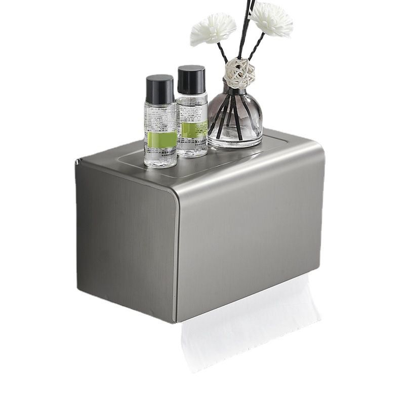 Avtoit | Modern Chrome Bathroom Accessories Set Aluminum Bathroom Fixtures Set