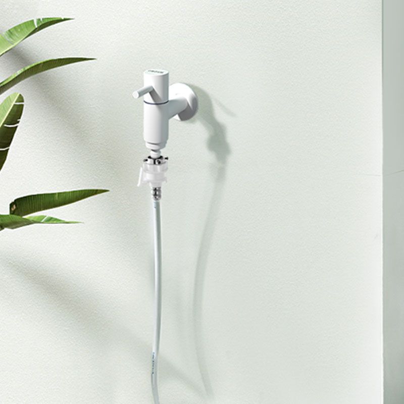 Avtoit | Contemporary Wall-Mounted Bathroom Faucet One Hole Solid Brass Round Faucet