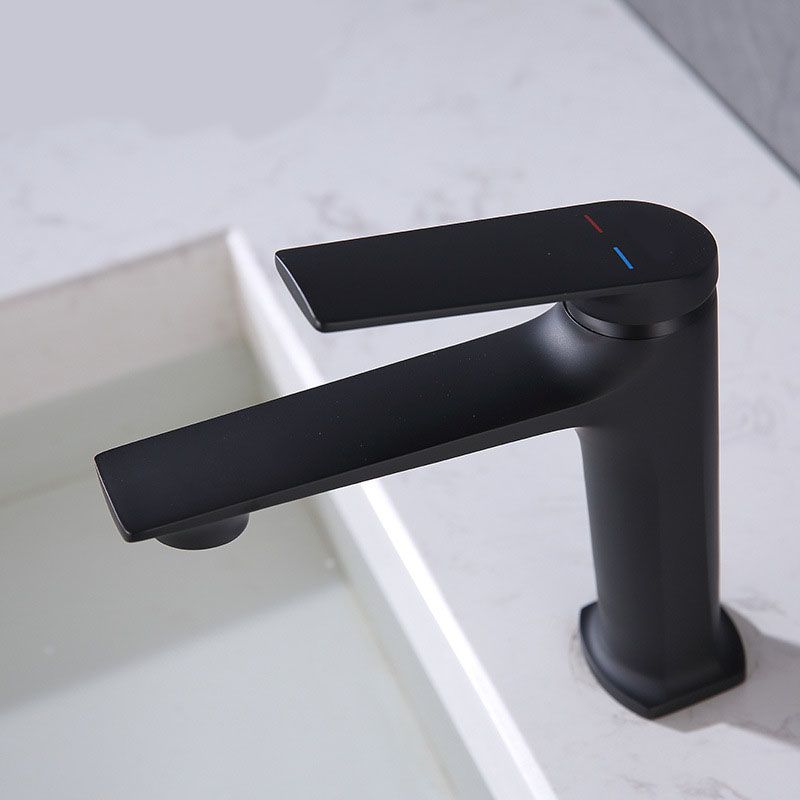 Avtoit | Modern faucet brass lever handles low arc sink bathroom faucet