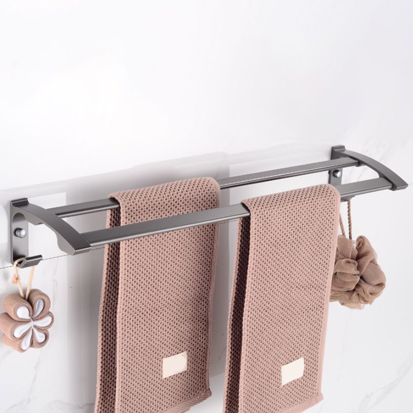 Avtoit | Modern 5-piece bathroom accessory set with triangular bath shelf