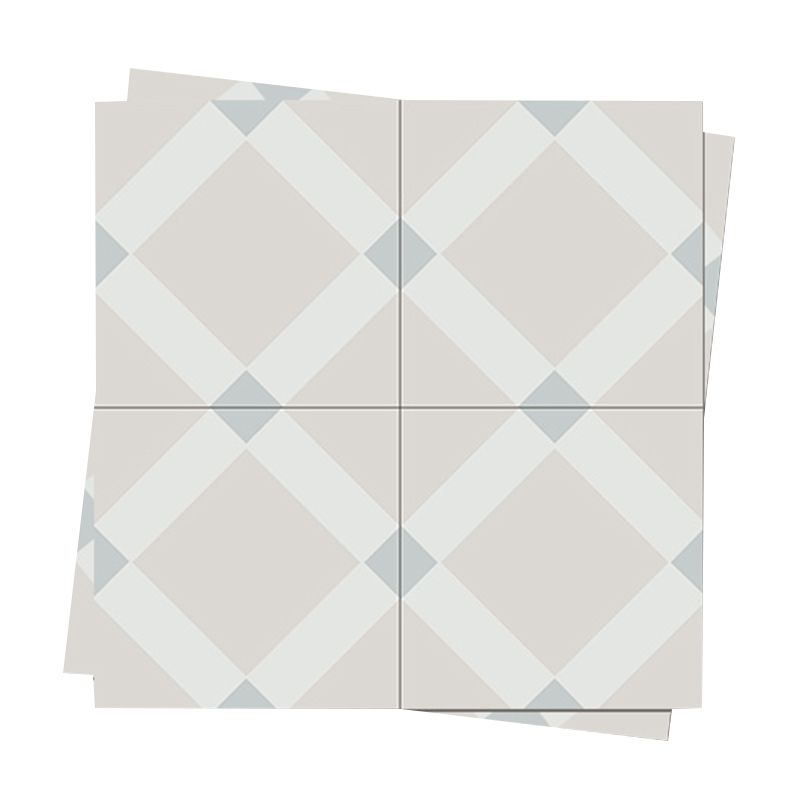 Avtoit | Indoor Vinyl Floor Peel and Stick Square Print Waterproof Vinyl Floor