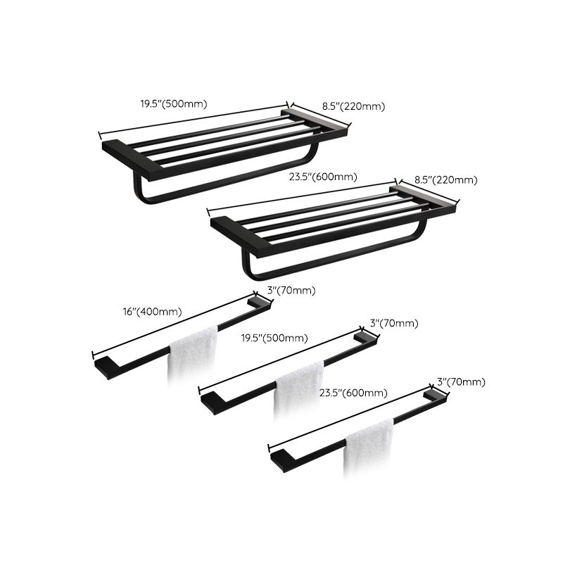 Avtoit | Contemporary Bathroom Accessories As Individual Item Or As Set in Black