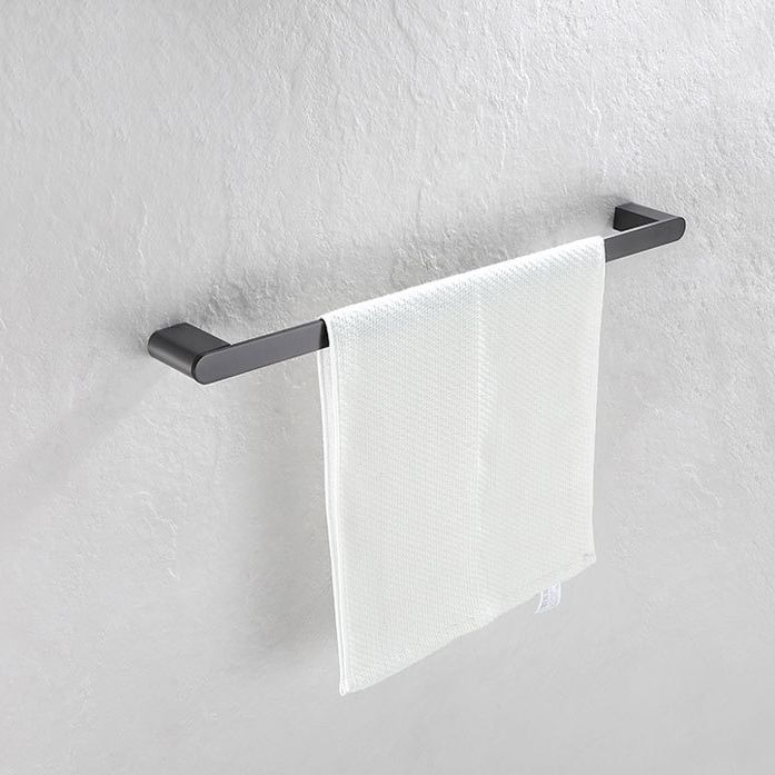 Avtoit | 5-piece modern bathroom accessory set made of stainless steel with towel bar/robe hooks/paper holder