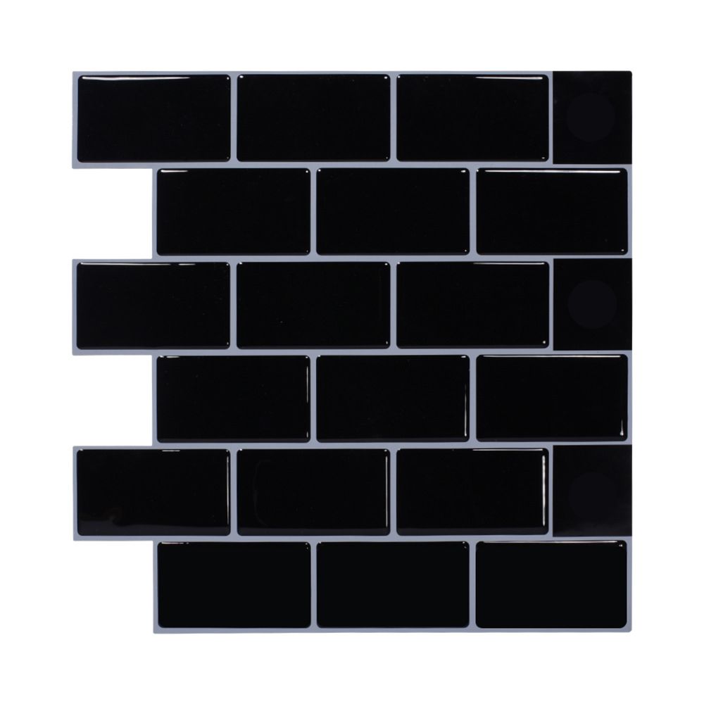 Avtoit | Modern Tile Peel & Stick PVC Rectangular Subway Tile Peel and Stick Wall Tile