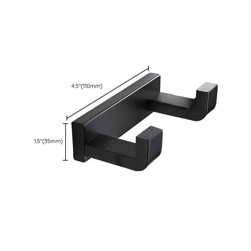Avtoit | Modern Bathroom Hardware Set Bathroom Shelf Towel Bar Black Bathroom Hardware Set