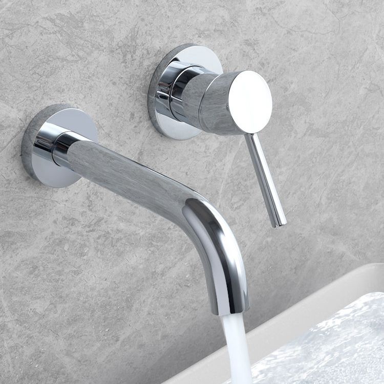 Avtoit | Wall-mounted Bronze Bathtub Filler Double Handles Bathtub Spout Bathtub Faucet Trim