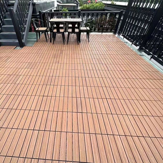 Avtoit | Deck Plank Loose Lay Wood Floor Tiles Garden Outdoor Flooring