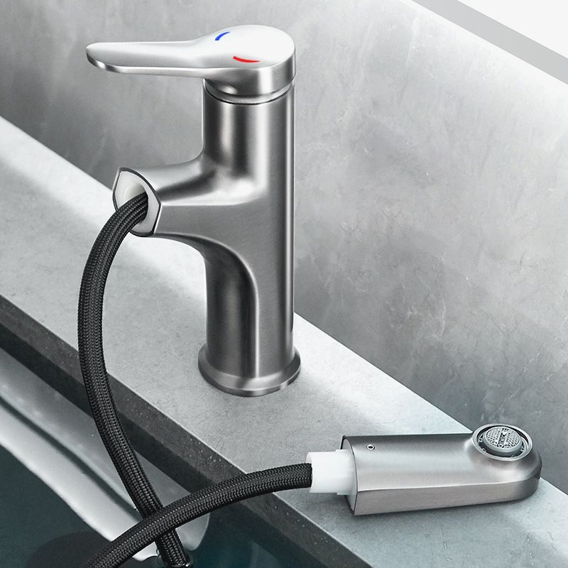 Avtoit | Simplicity Brass Sink Faucet Low Arc Single Color Centerset Vanity Faucet for the Bathroom