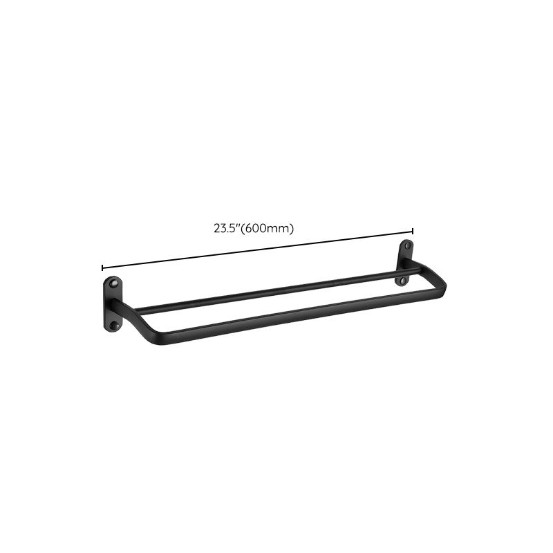 Avtoit | Traditional Bathroom Accessories Set Black Towel Ring Bathroom Shelf Bathroom Accessories Set