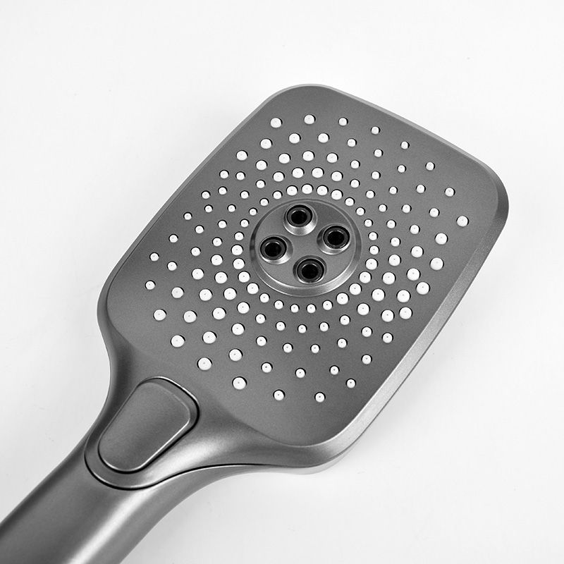 Avtoit | Modern Gray Showerhead Combo Standard Spray Pattern Rectangular Large Showerhead