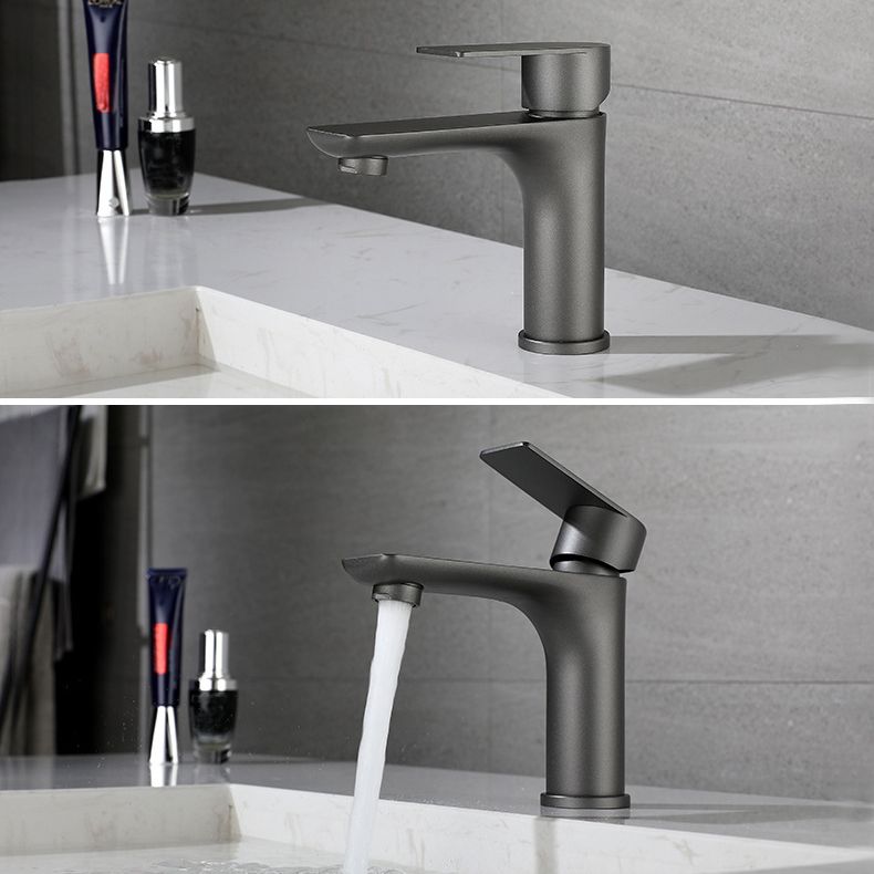 Avtoit | Modern Vessel Faucet Copper Single Handle Low Arc Vessel Faucet for Home