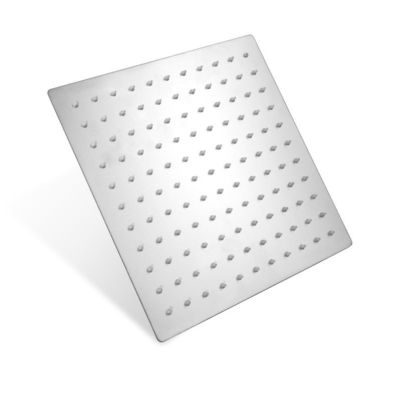 Avtoit | Stainless Steel Fixed Shower Head in Silver H2Okinetic Technology Shower Head
