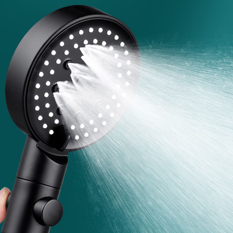Avtoit | Round Spray Shower Head 6 Settings Adjustable Water Flow Handheld Shower Head