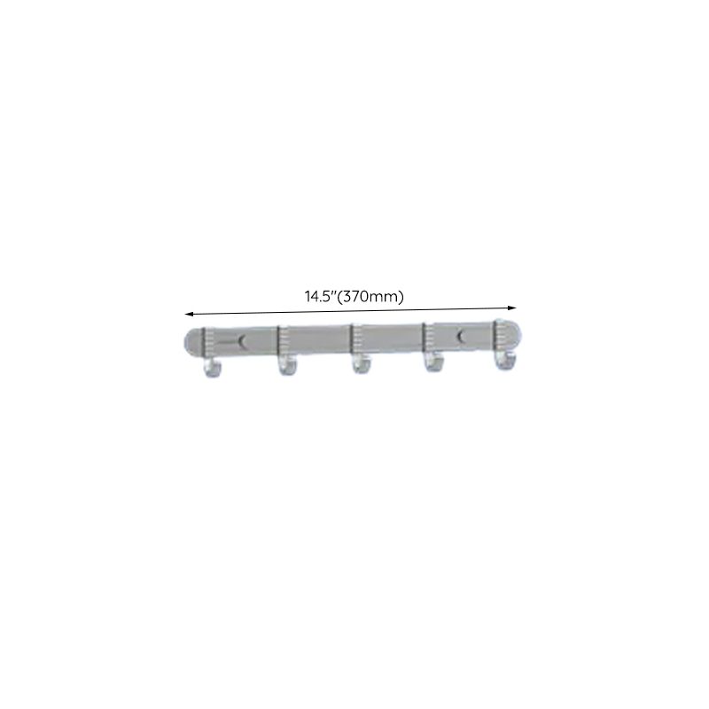 Avtoit | Contemporary bathroom accessory set made of aluminum with towel holder/bath shelf