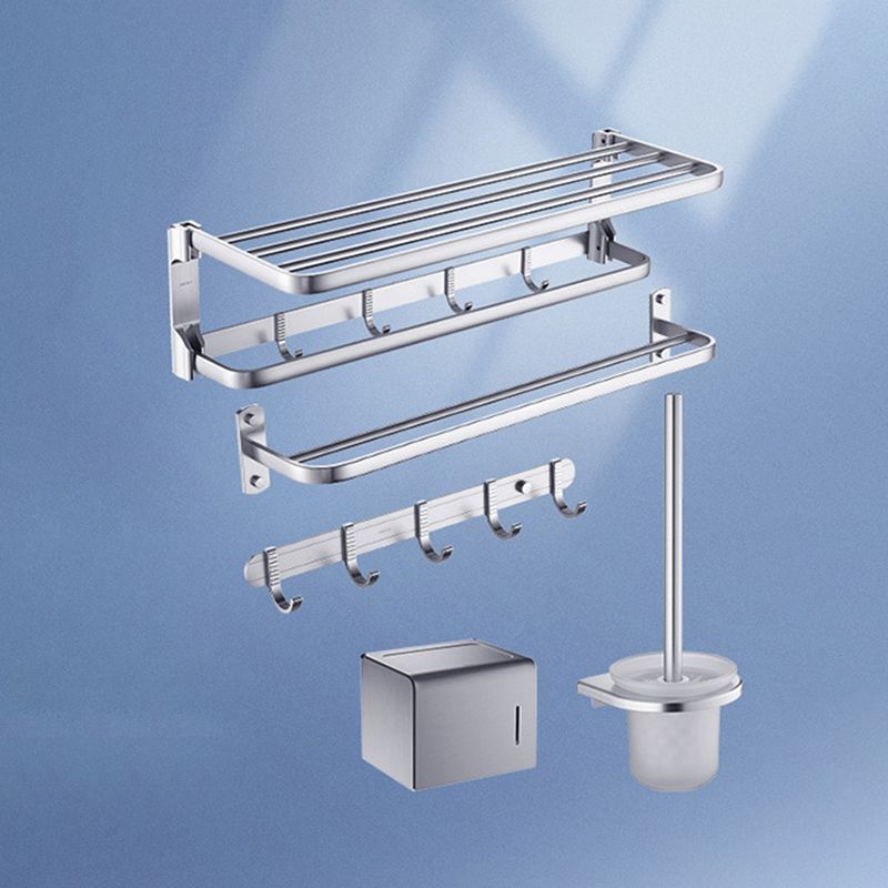 Avtoit | Silver Bathroom Accessory Set Modern Bathroom Accessory as Individual Piece or in Set