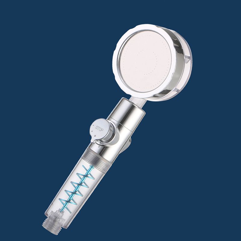 Avtoit | Creative Metal Shower Head Adjustable Water Flow Round Handheld Shower Head