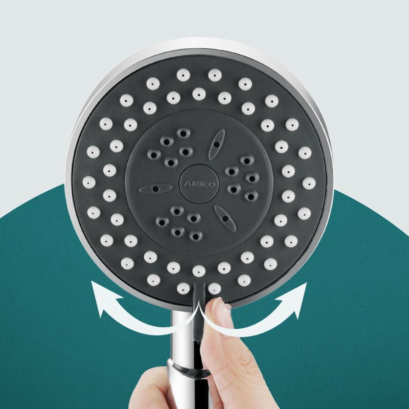 Avtoit | Contemporary Showerhead Combination Metal Round Handheld Showerhead