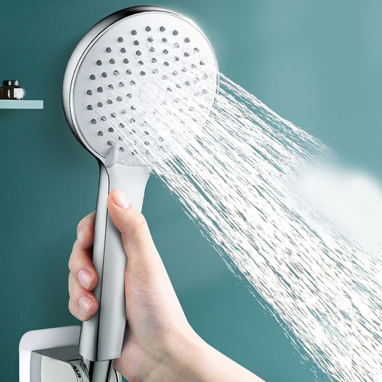 Avtoit | Round Self-Cleaning Handheld Shower Adjustable Water Flow Wall Mounted Hand Shower
