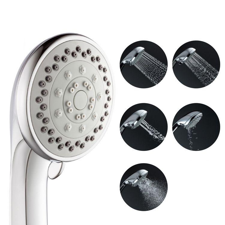 Avtoit | Single Double Showerhead Square High Arc Showerhead Combo in Chrome