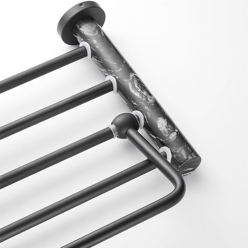 Avtoit | Metal and marble bathroom accessories as a single piece or as a set in black