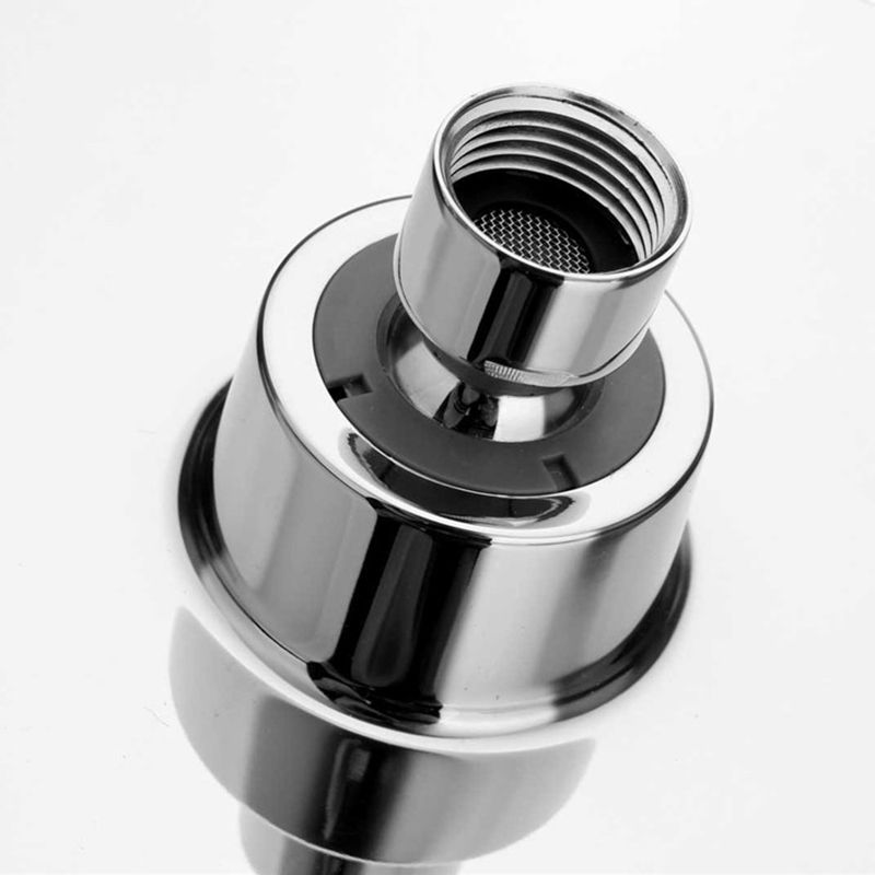 Avtoit | Contemporary Shower Combination Fixed Shower Head Chrome Ceiling Mounted Shower Head