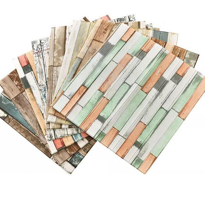 Avtoit | Farmhouse Wall Plank 3D Brick Bedroom and Living Room Wall Panel Set of 10