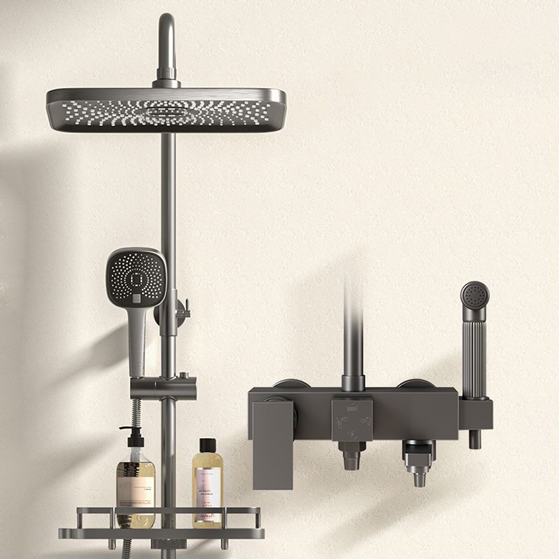 Avtoit | Modern shower accessories push-button shower head wall-mounted shower combination