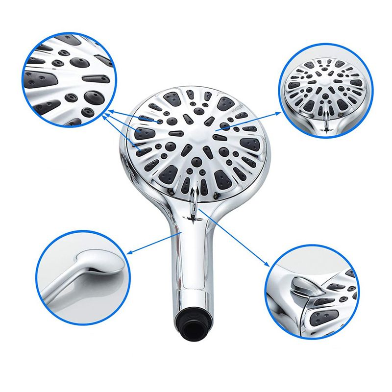 Avtoit | Modern Shower Head for Bathroom 9-Jet Round Wall-Mounted Shower Head