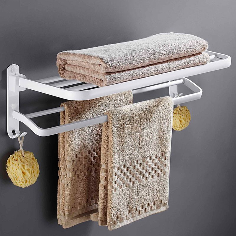 Avtoit | White Bathroom Accessories Hardware Set Modern Bathroom Accessories Set, Towel Holder