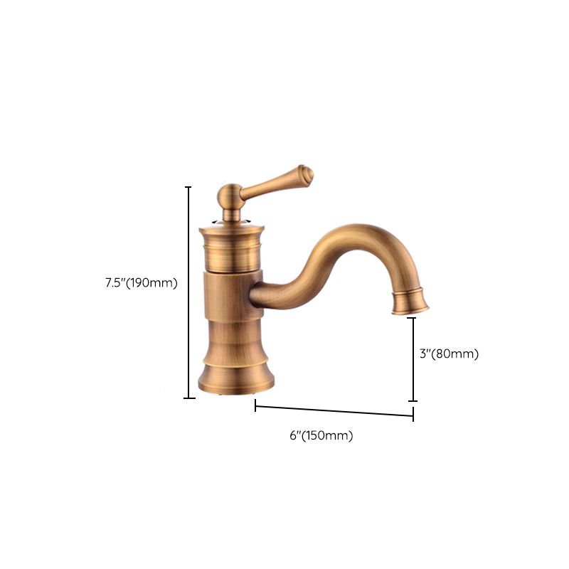 Avtoit | Classic basin mixer with swivel spout, single lever basin mixer