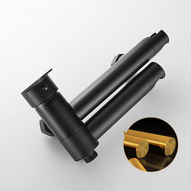 Avtoit | Modern Bathtub Edge Piece Single-Lever Wall-Mounted Bathtub Faucet with Hand Shower