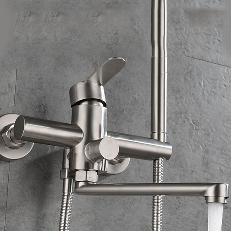 Avtoit | Bathroom Bathtub Faucet Lever Handheld Shower Bathtub Faucet