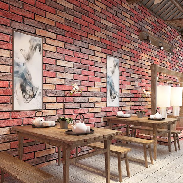 Avtoit | Industrial Wall Plank Brick Pattern Bathroom and Living Room Wall Panels