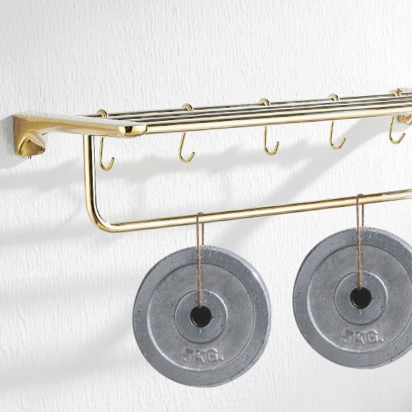 Avtoit | Traditional Bathroom Fixtures Gold Bathroom Shelf Bathroom Accessory Set