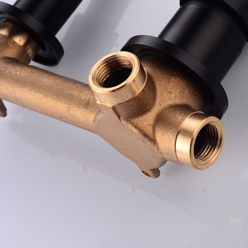Avtoit | Lever handles Wall-mounted bathroom faucet High-arch sink faucet