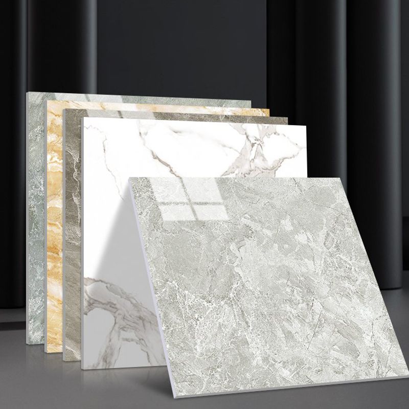 Avtoit | Modern Peel and Stick Splash Guard PVC Rectangular Wallpaper for the Shower
