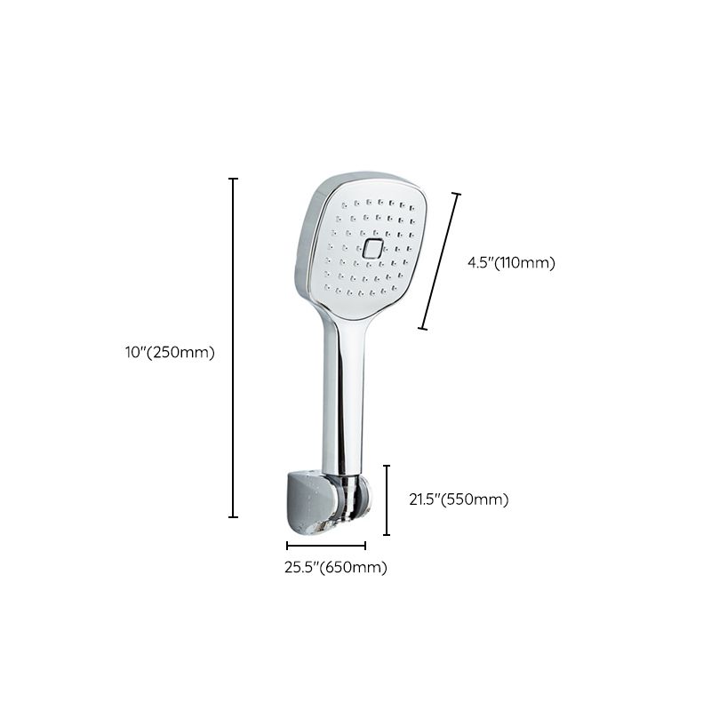 Avtoit | Square Handheld Shower Head Modern Wall Mounted Handheld Shower Head