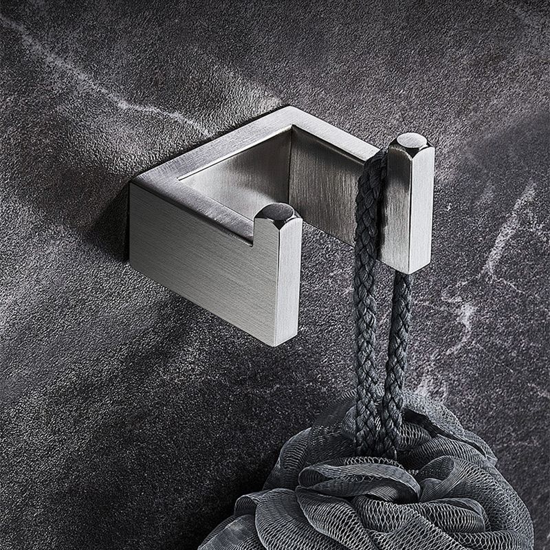 Avtoit | Stainless Steel Bathroom Set 4-Piece Modern Style Simple Bathroom Accessory Set