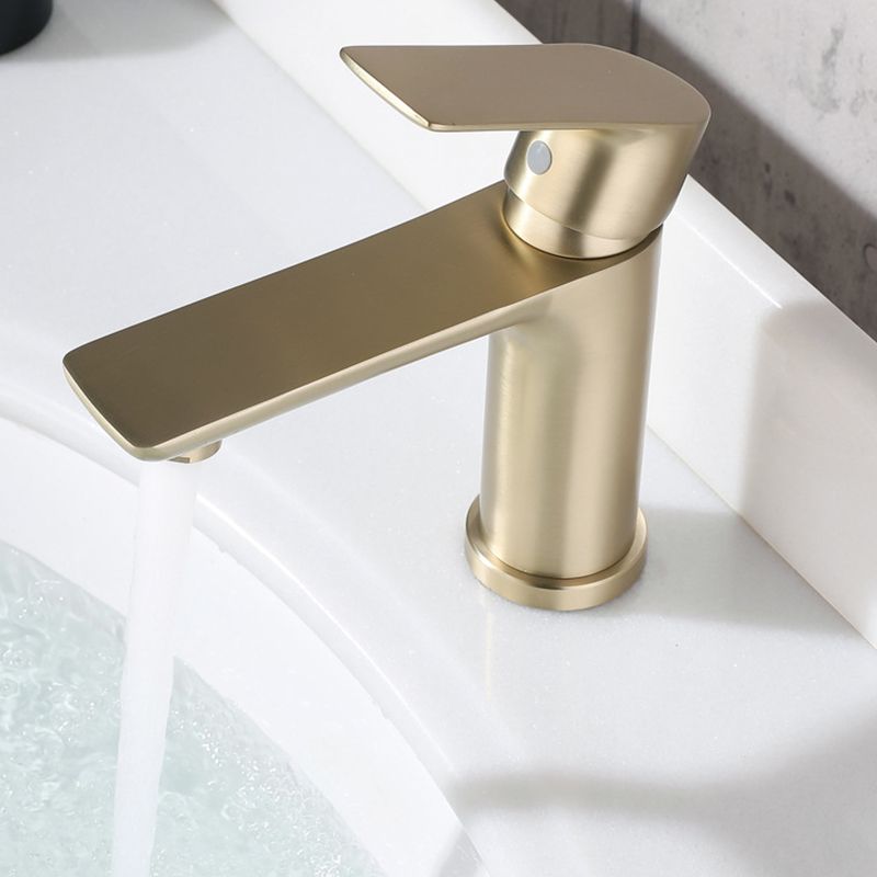 Avtoit | Modern Brass Sink Faucet Single Hole Bathroom Faucet Lever Handle Tap