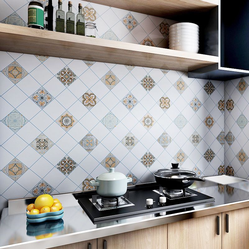Avtoit | Mosaic Tiles Self-Adhesive Tiles Square Self-Adhesive Back Wall